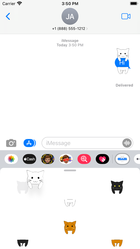 #1. Message hug Animals 2 (iOS) 由: kazuya fujinami