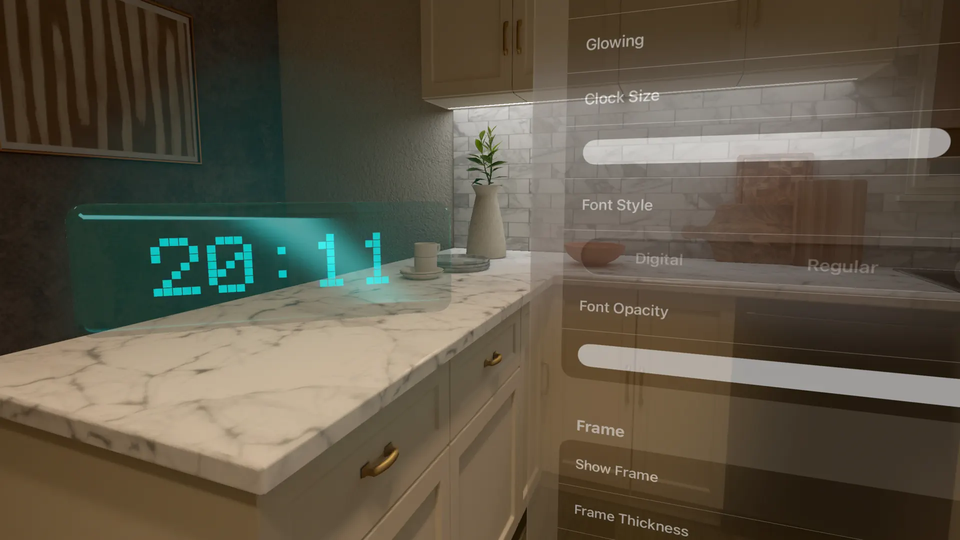 Digital Clock XR screenshot