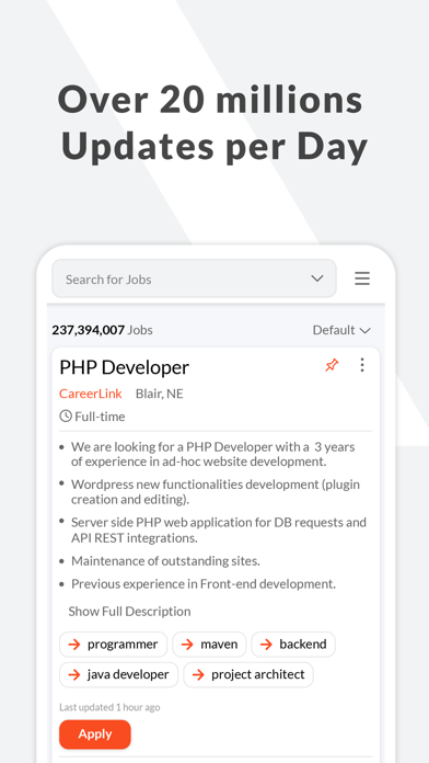 Jobsearcher - All The Jobs Screenshot