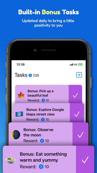 HabitBucks Screenshot