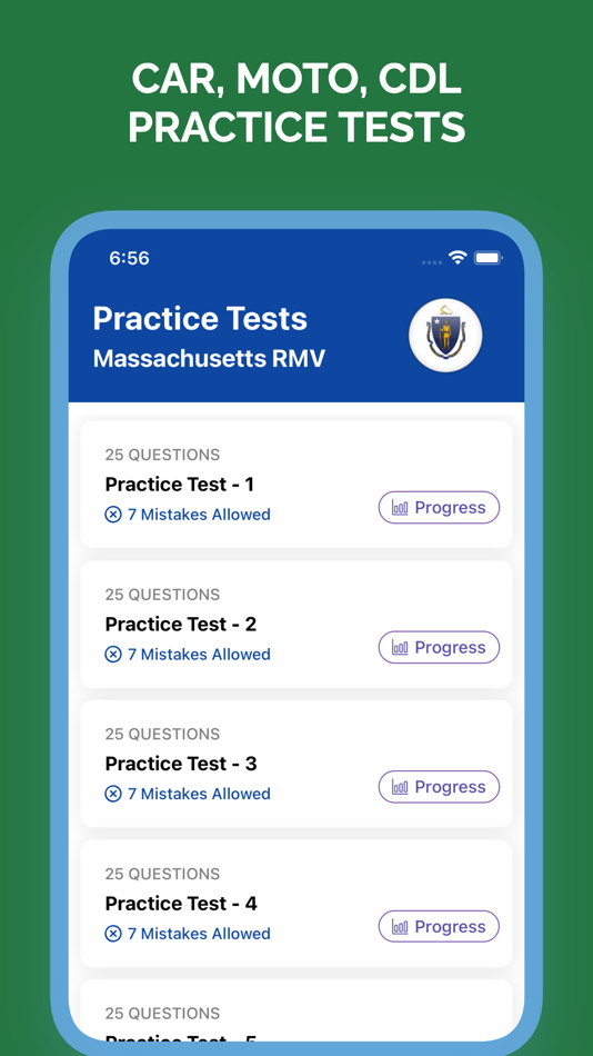 #1. Mass MA RMV Permit Test (iOS) 由: Nilu Rathod