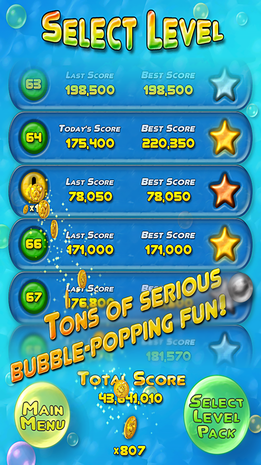 #3. Bubble Bust! - Bubble Shooter (iOS) 由: GOES International AB