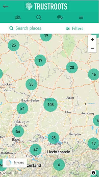 Trustroots Community App Screenshot