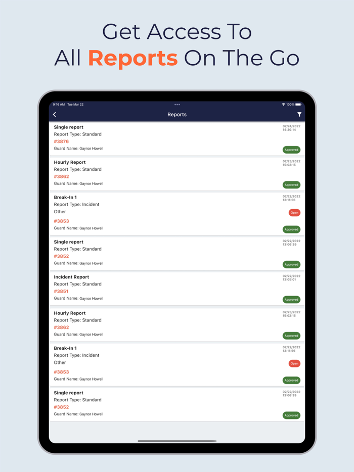 GuardsPro Client App