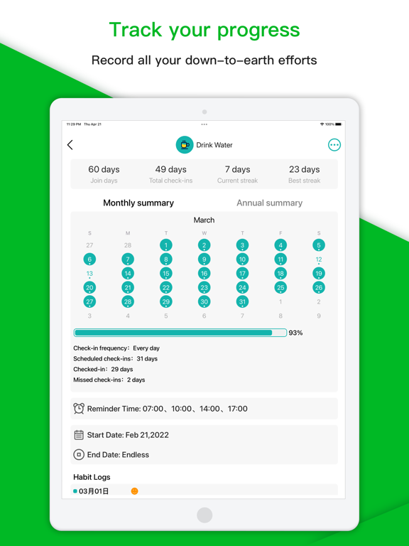 TikTik: Stop Procrastinating iPad screenshot 4 - Productivity app