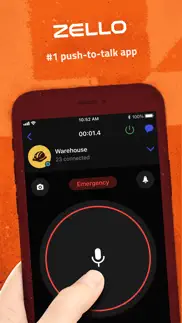 zello walkie talkie iphone screenshot 1