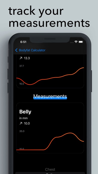 Body Fat Calculator Pro Screenshot