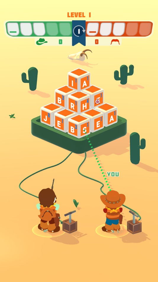 #2. Cowboy Word Duel (iOS) 由: vojii