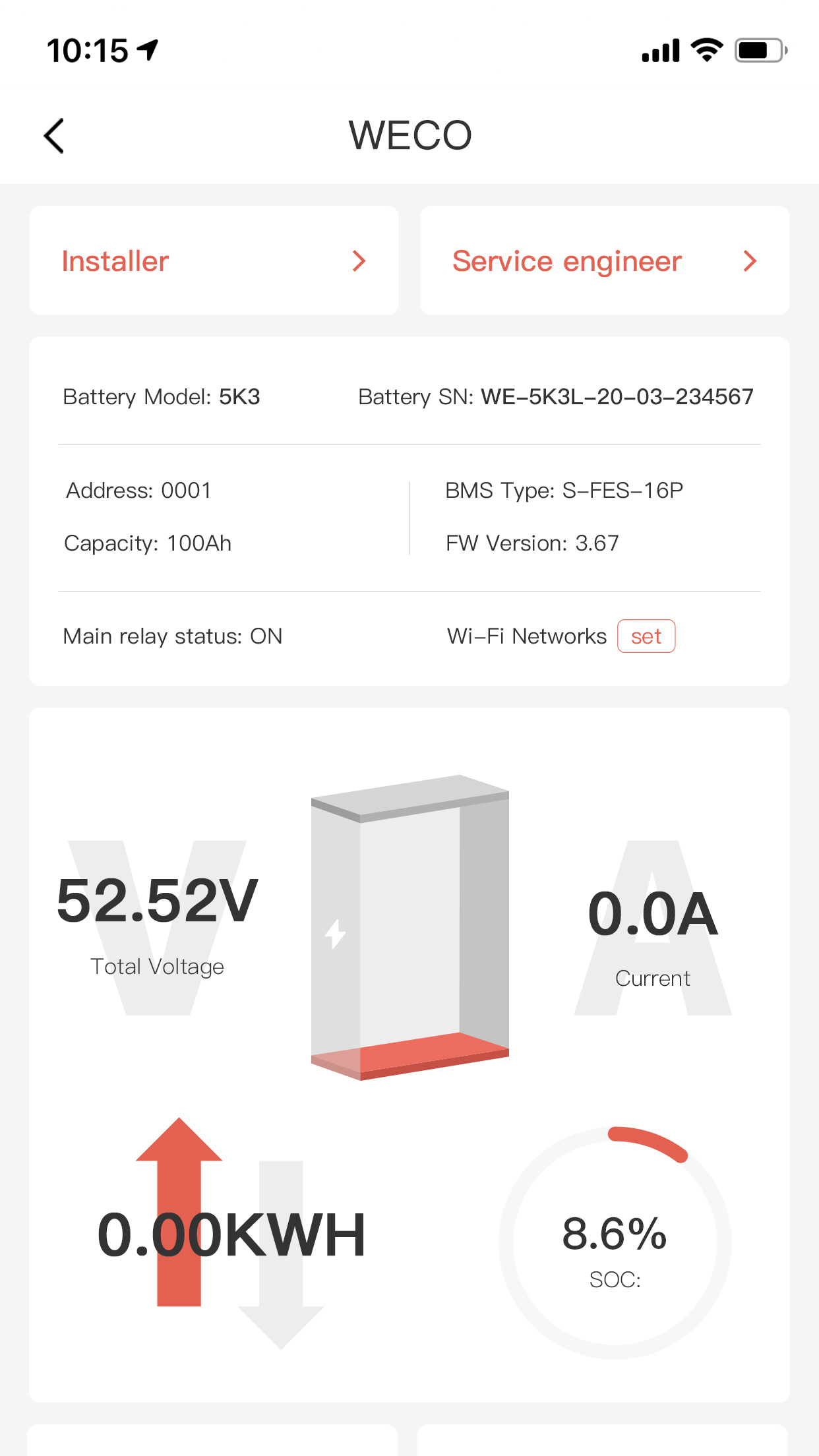 WECO Bluetooth