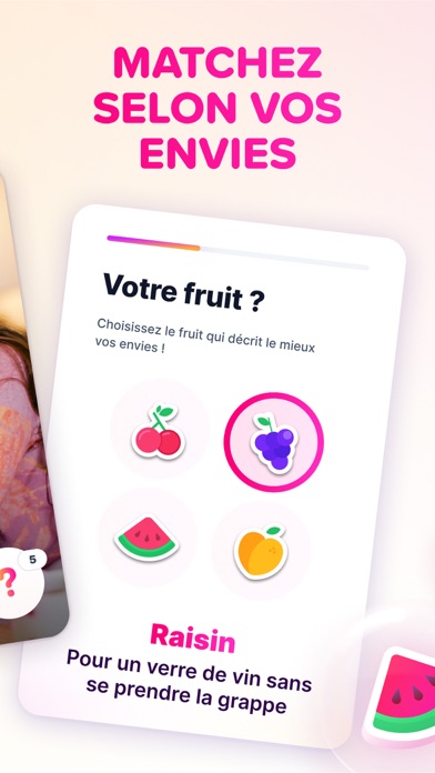 Screenshot #2 pour Fruitz: Appli de rencontre