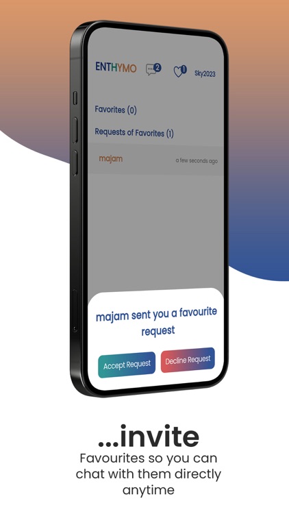 Enthymo: Anonymous Chat Topics screenshot-6