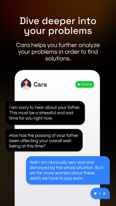 Cara: AI Therapy Screenshot