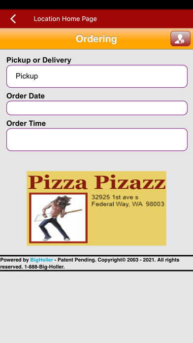 Pizza Pizazz of Federal Way Screenshot
