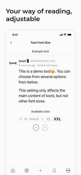 Game screenshot tooot - fediverse and Mastodon hack