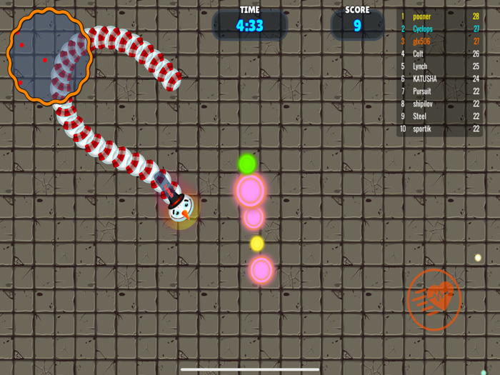 Serpent.io - Slither and Conquer