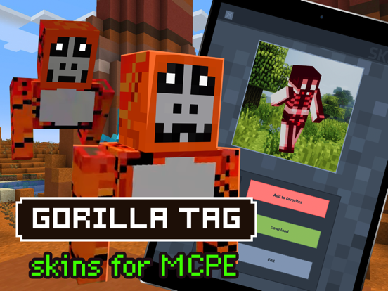 Screenshot #5 pour Gorilla Skins for Minecraft PE