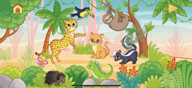‎Baby animal games: fun puzzle Screenshot