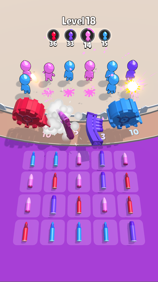 #6. Bullet Em All (iOS) 由: ZiNKY OYUN YAZILIM ANONiM SiRKETi