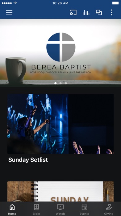 Berea Baptist Screenshot