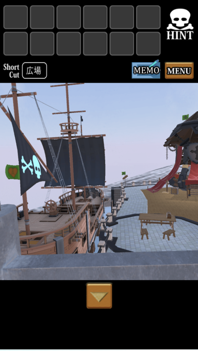 脱出ゲーム Cozy Escape 4 Pirate Screenshot