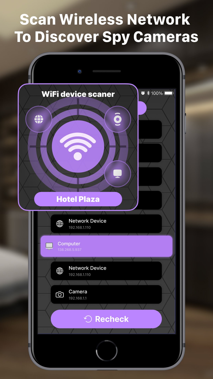 Hidden Camera Finder Detector