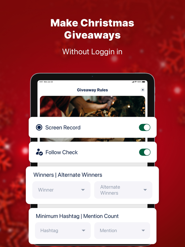 Rafi - Giveaway for Instagram