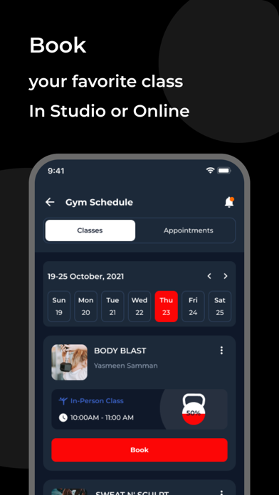 Energy Fitness JO Screenshot