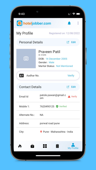 Hotel Jobber Jobs Screenshot