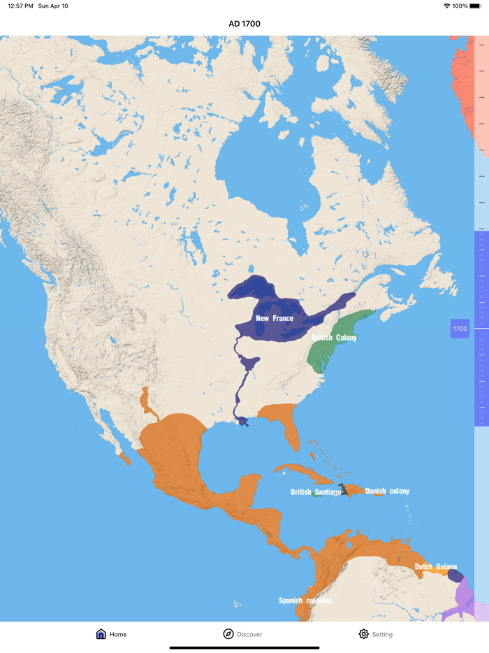 World Historical Map