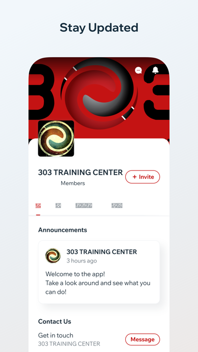 303 TRAINING CENTER Screenshot