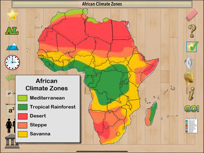 African Countries and Capitals