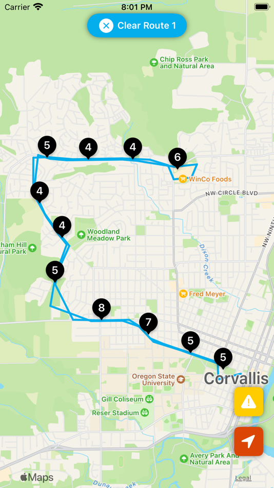 #4. Beavus - Corvallis Bus (iOS) 由: Zach Khan