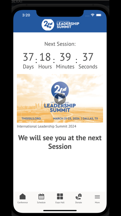 T.D. Jakes Conferences Screenshot