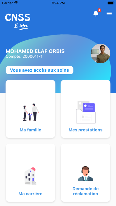 CNSS & Moi  Djibouti Screenshot