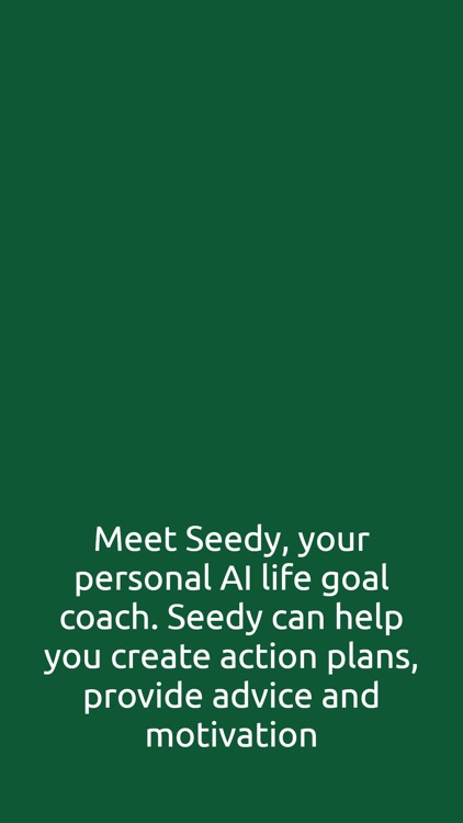 Stepseed: AI Goal Tracker