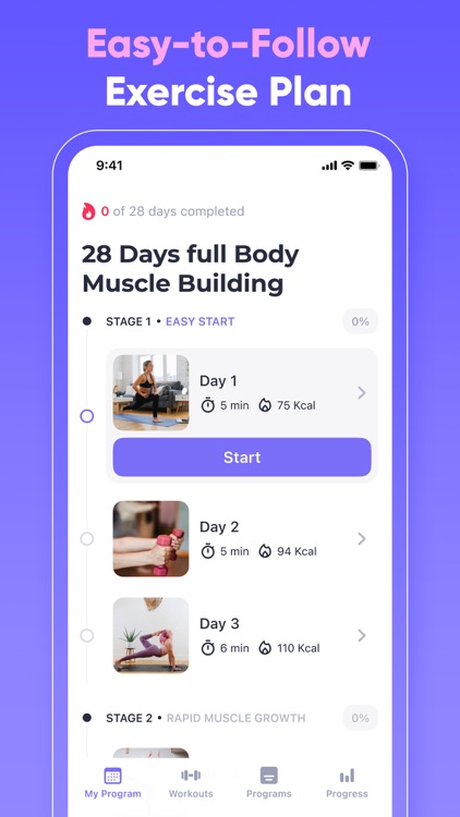 FitMe - Lazy Workout at Home screenshot-6