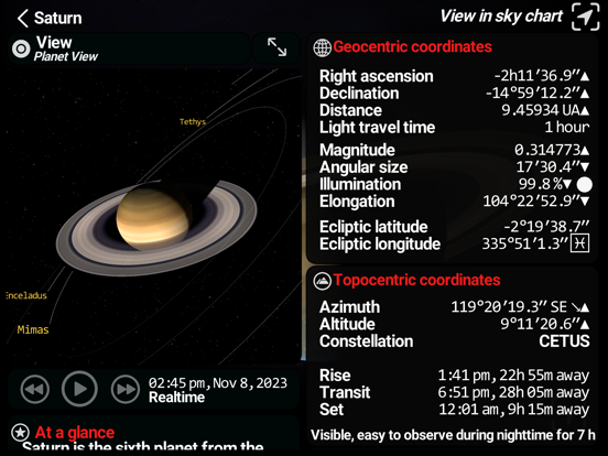 Screenshot #5 pour SkyORB ∞ Astronomie 2024