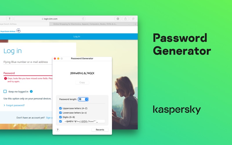 kaspersky password manager iphone screenshot 4