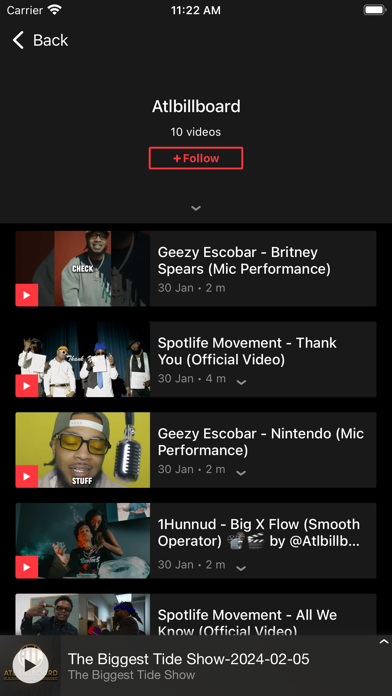 ATL Billboard Radio Screenshot 3 - AppWisp.com ATL Billboard Radio Screenshot 3 - AppWisp.com