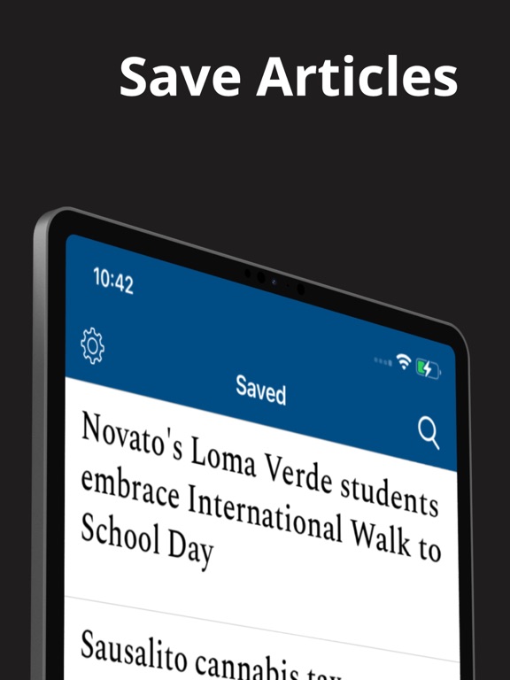 Marin Independent Journal News iPad screenshot 4 - News app