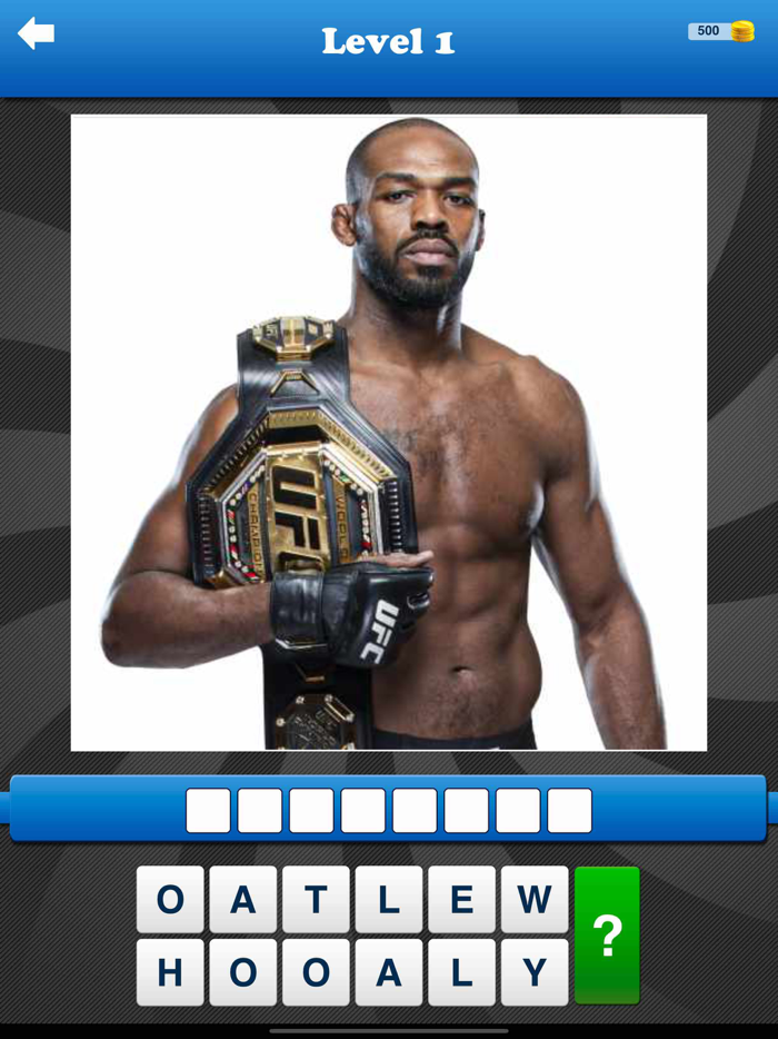 Guess the Fighter MMA UFC Quiz