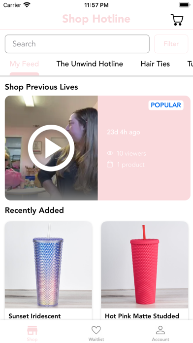 Shop Hotline Screenshot