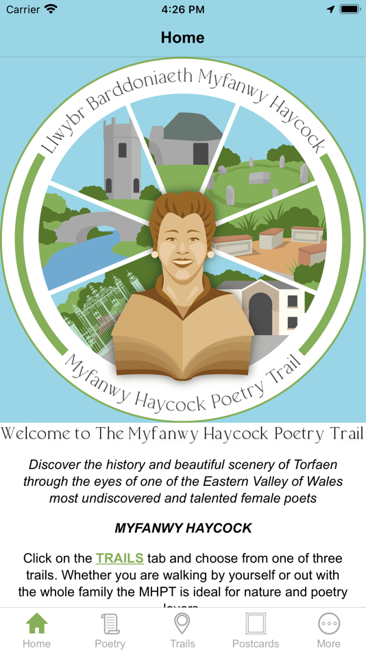 Myfanwy Haycock Poetry Trail - 1.1.0 - (iOS)