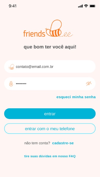 friendsBee Screenshot