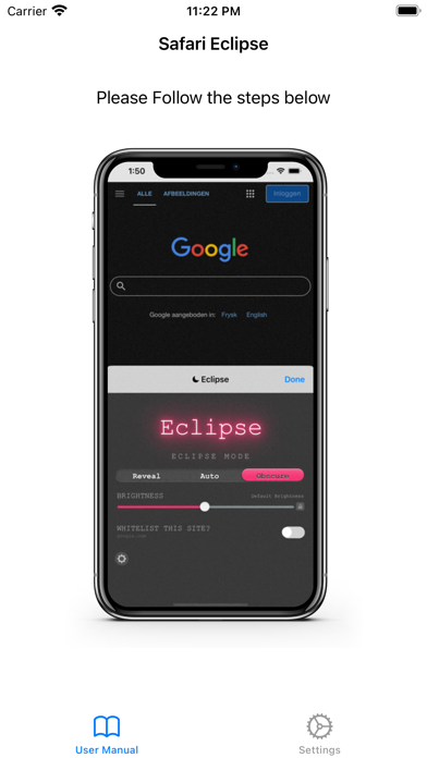 Eclipse- Dark Mode for Safariのおすすめ画像2