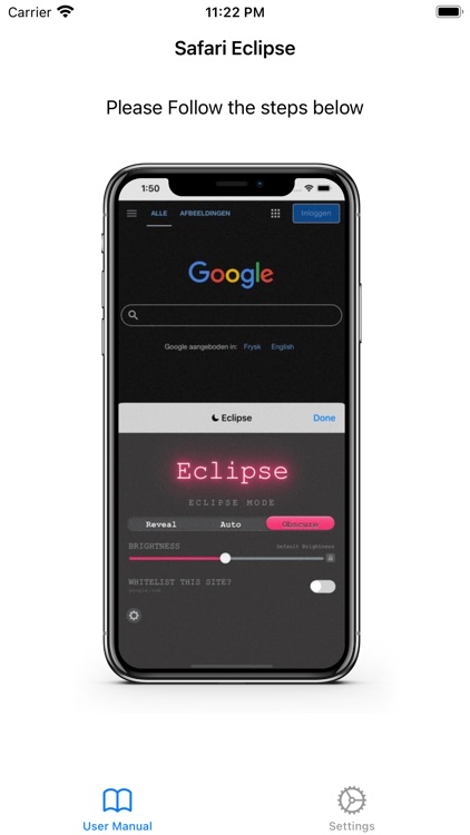 Eclipse- Dark Mode for Safari