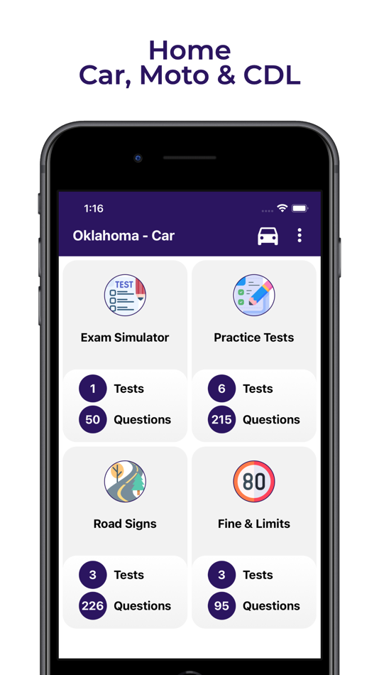 Oklahoma DPS Practice Test OK - 1.1.1 - (iOS)