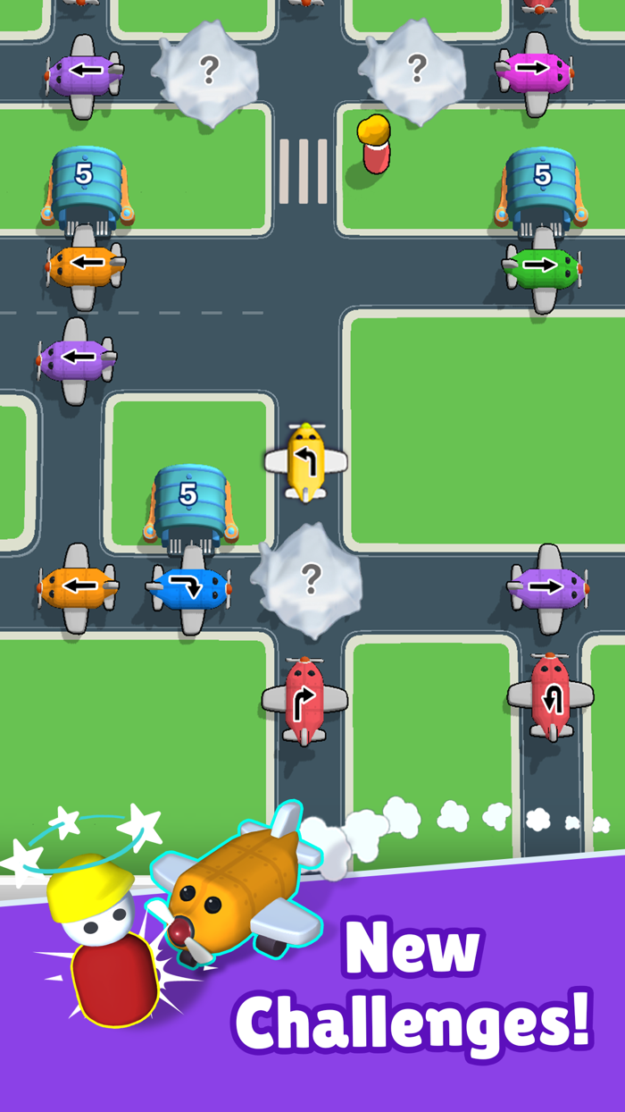 Air Traffic Escape Match 2