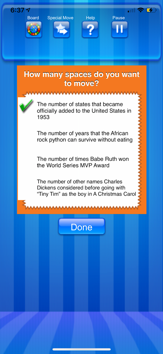 Triviathon by JeezlePete