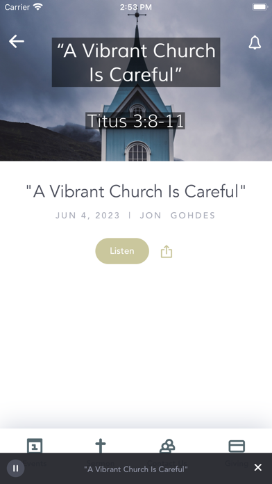 Shawnee Bible Church Screenshot